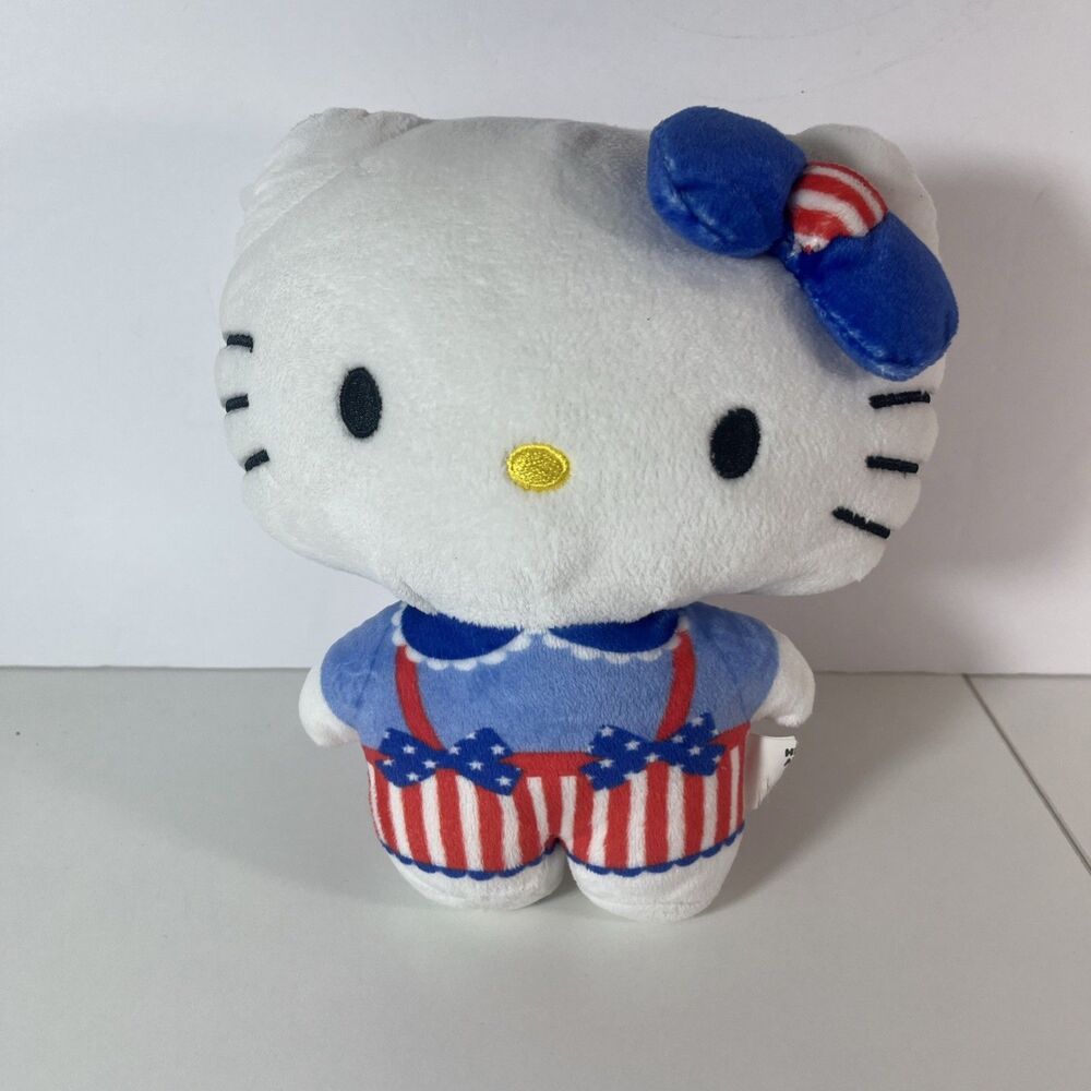 Hello Kitty 4th July Sanrio 8” Stuffed Plush Toy